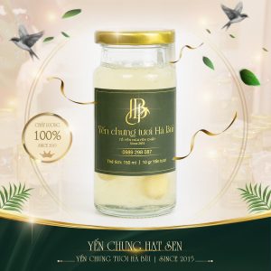 Yến chưng hạt sen