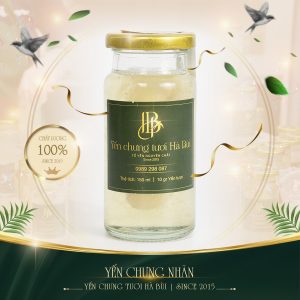 Yến chưng nhãn
